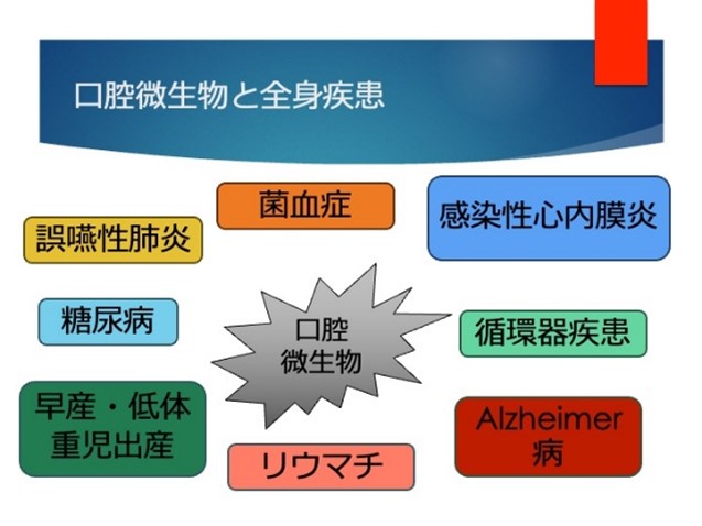 口腔微生物と全身疾患